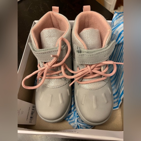 Carter’s Girls Grey All Weather Boot - Picture 2 of 4